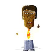 cartoon grumpy boss N2