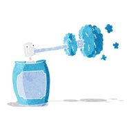 cartoon spray can N26