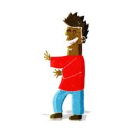 cartoon laughing man N14