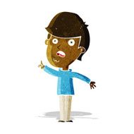 Cartoon Man Asking Question N44