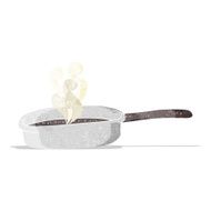 Cartoon Frying Pan N12