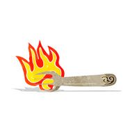 cartoon fork symbol