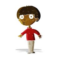 Cartoon Surprised Boy N6