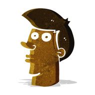 cartoon confused man N31