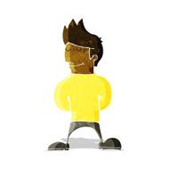 cartoon happy man N96