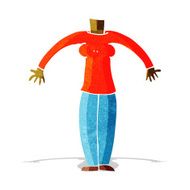 cartoon body (mix and match cartoons or add own photos) N9