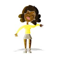 cartoon woman only joking N2