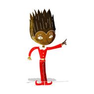 cartoon magic christmas elf N2