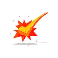 cartoon positive tick symbol N2