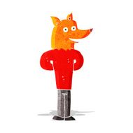 cartoon fox man N5
