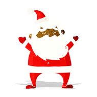 jolly santa cartoon N6