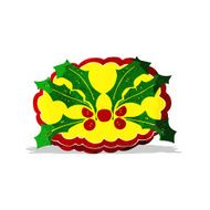 cartoon holly symbol