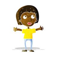 cartoon happy person N7