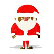 cartoon happy santa claus N5