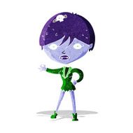 Cartoon Vampire Girl N54