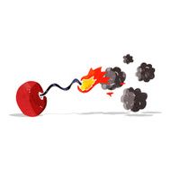cartoon round bomb N2