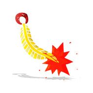 Cartoon Feather N14