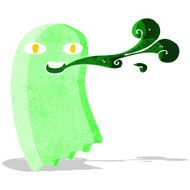 funny cartoon ghost N11