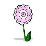 cartoon flower N155