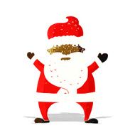 cartoon stressed out santa N2