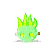 cartoon skull mask N6