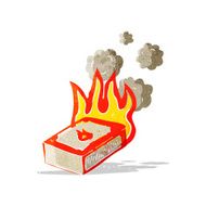 cartoon pack of matches N2