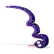 cartoon hissing snake N16