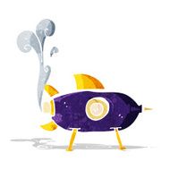 Cartoon Space Rocket N20