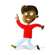 cartoon boy panicking N6