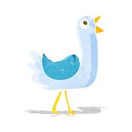 Cartoon Bird N142