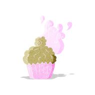 cartoon cupcake N72