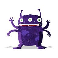 cartoon alien monster N21