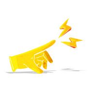 cartoon rubber glove N7