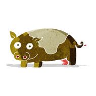 Cartoon Pig N45