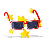 cartoon expensive sunglasses