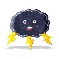 cartoon cloud and lightning bolt symbol N2