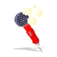 Cartoon Microphone N11