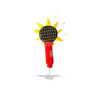 Cartoon Microphone N12