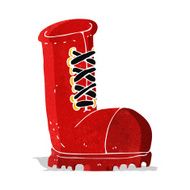 cartoon old work boot N2