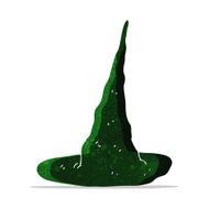 cartoon spooky witch hat N5