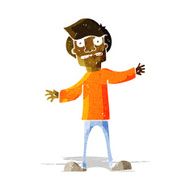 cartoon surprised man N30