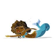 Cartoon Mermaid N16