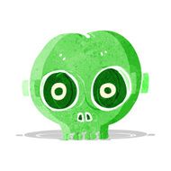 cartoon halloween skull mask N2