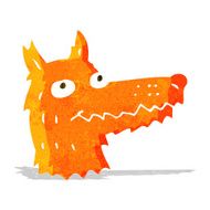 Cartoon Fox Head N9