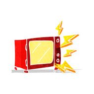 Cartoon Microwave N4