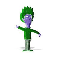 cartoon vampire man N25