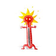 Cartoon Thermometer N8