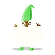 cartoon tiny santa N3
