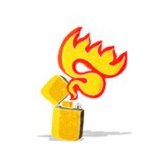 cartoon metal lighter N2