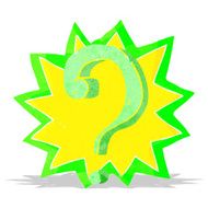 Cartoon Question Mark N31